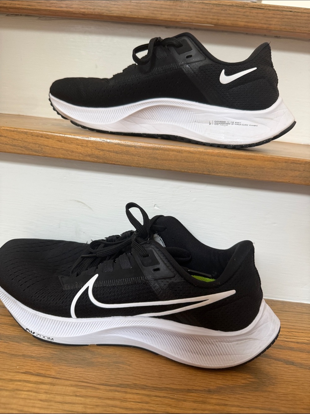 Nike Black & White Women's Running Sneakers
